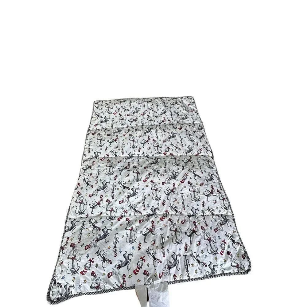 Trend Lab Dr. Seuss Cat In The Hat Baby Crib Comforter Blanket And Crib Sheet